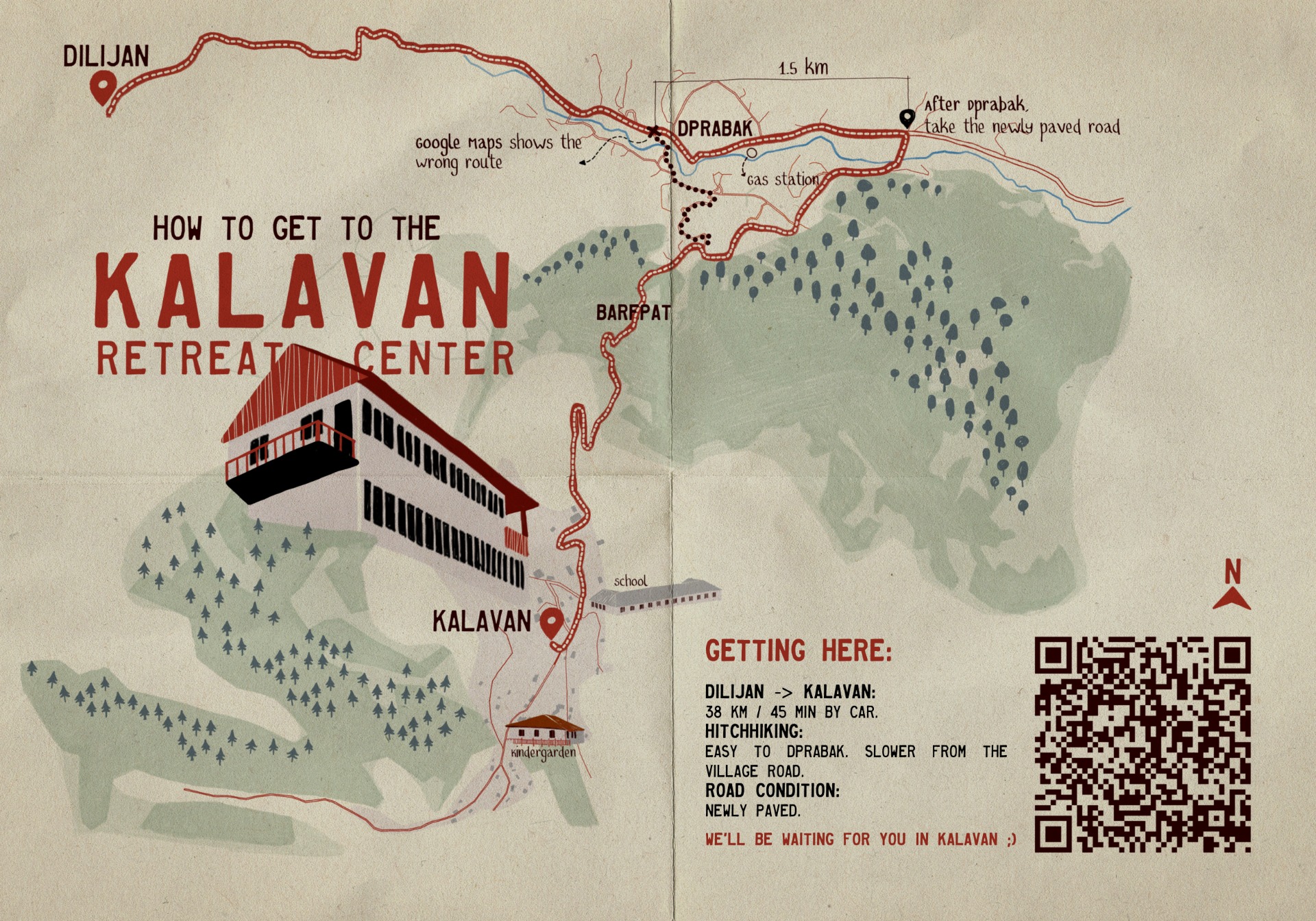 How to Get to Kalavan from Dilijan